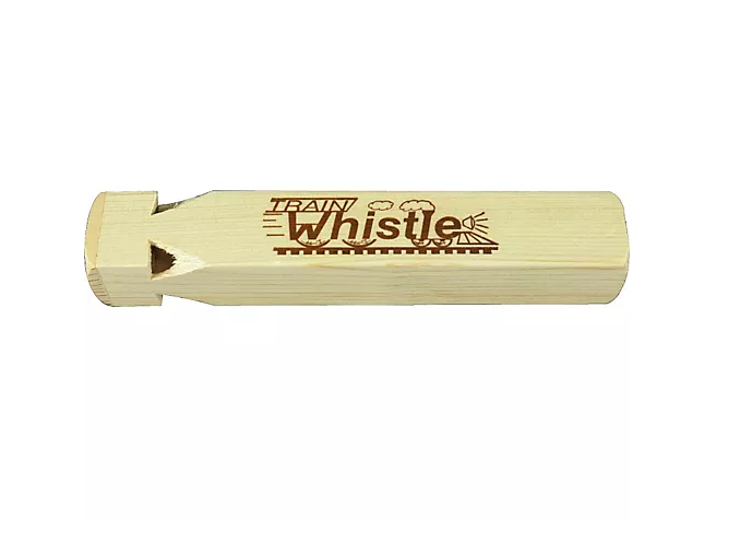TRAIN WHISTLE WOODEN