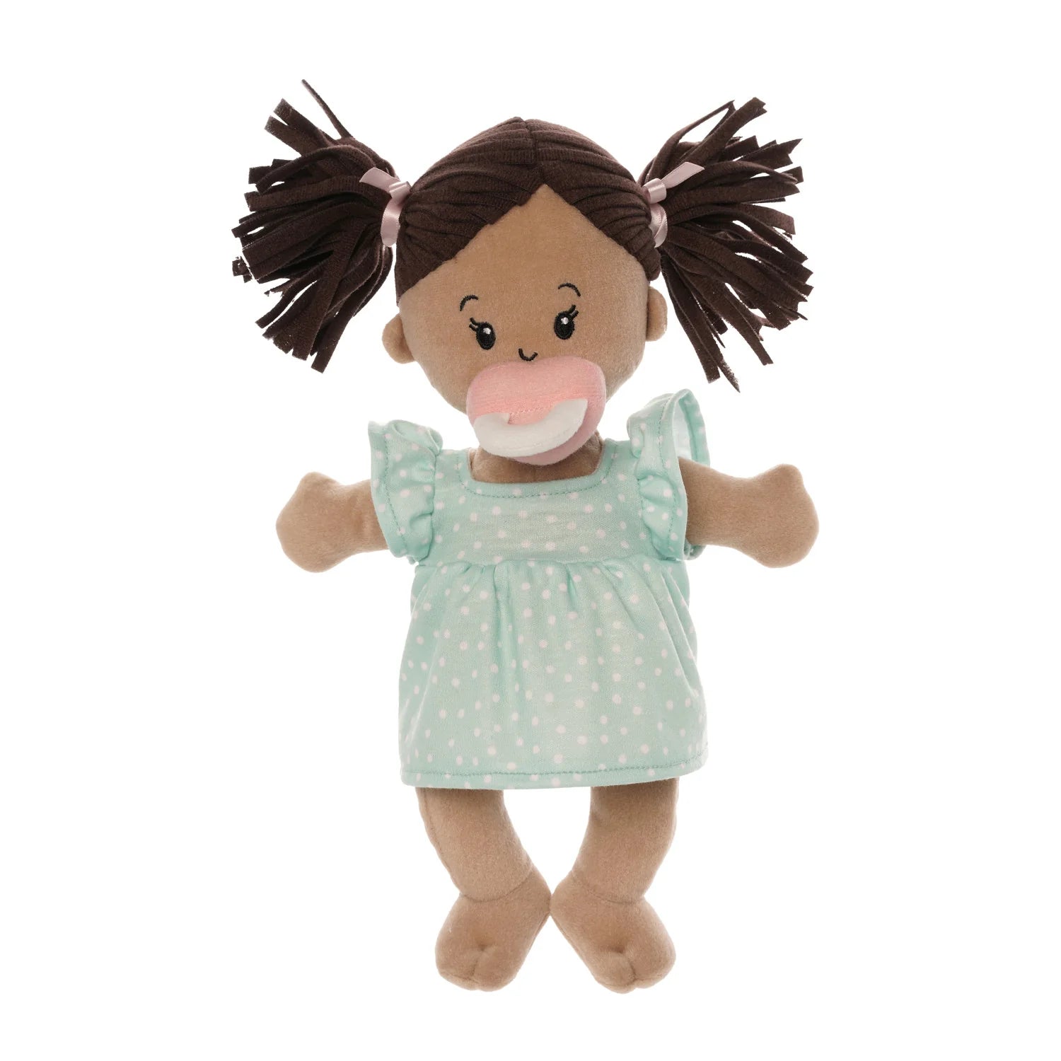 DOLL STELLA BEIGE W/ BROWN PIGTAILS LOVE
