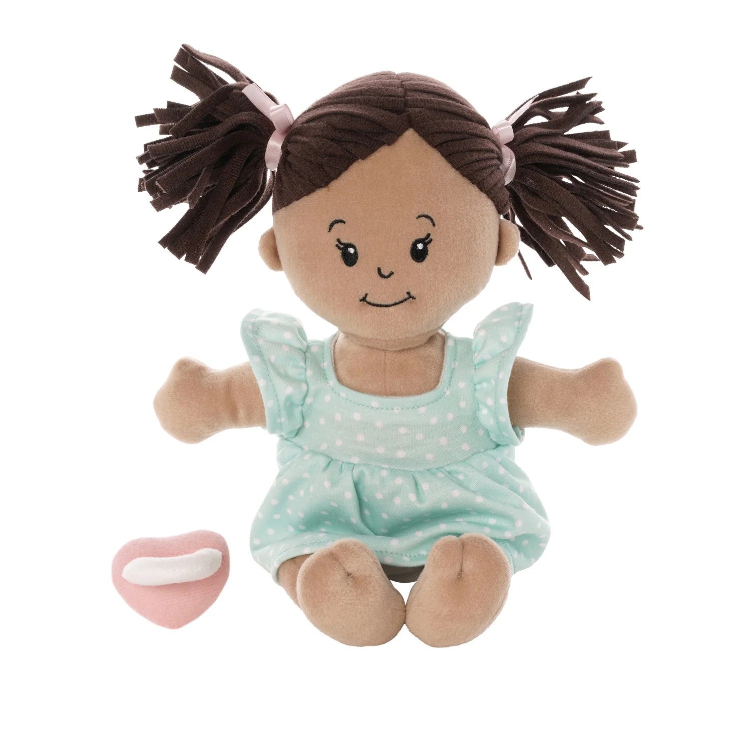 DOLL STELLA BEIGE W/ BROWN PIGTAILS LOVE