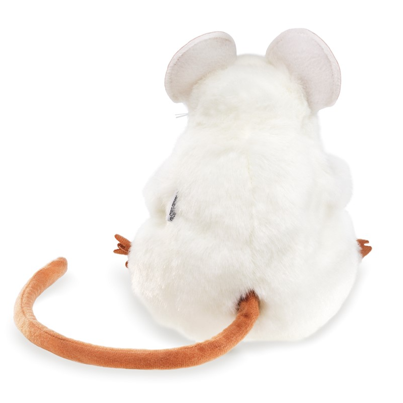 PUPPET MOUSE WHITE