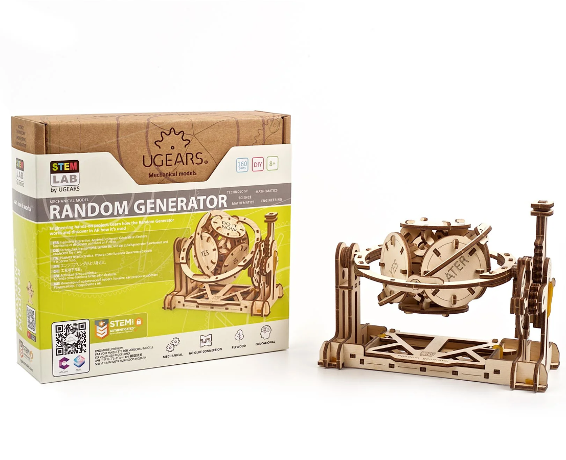 UGEARS RANDOM GENERATOR STEM