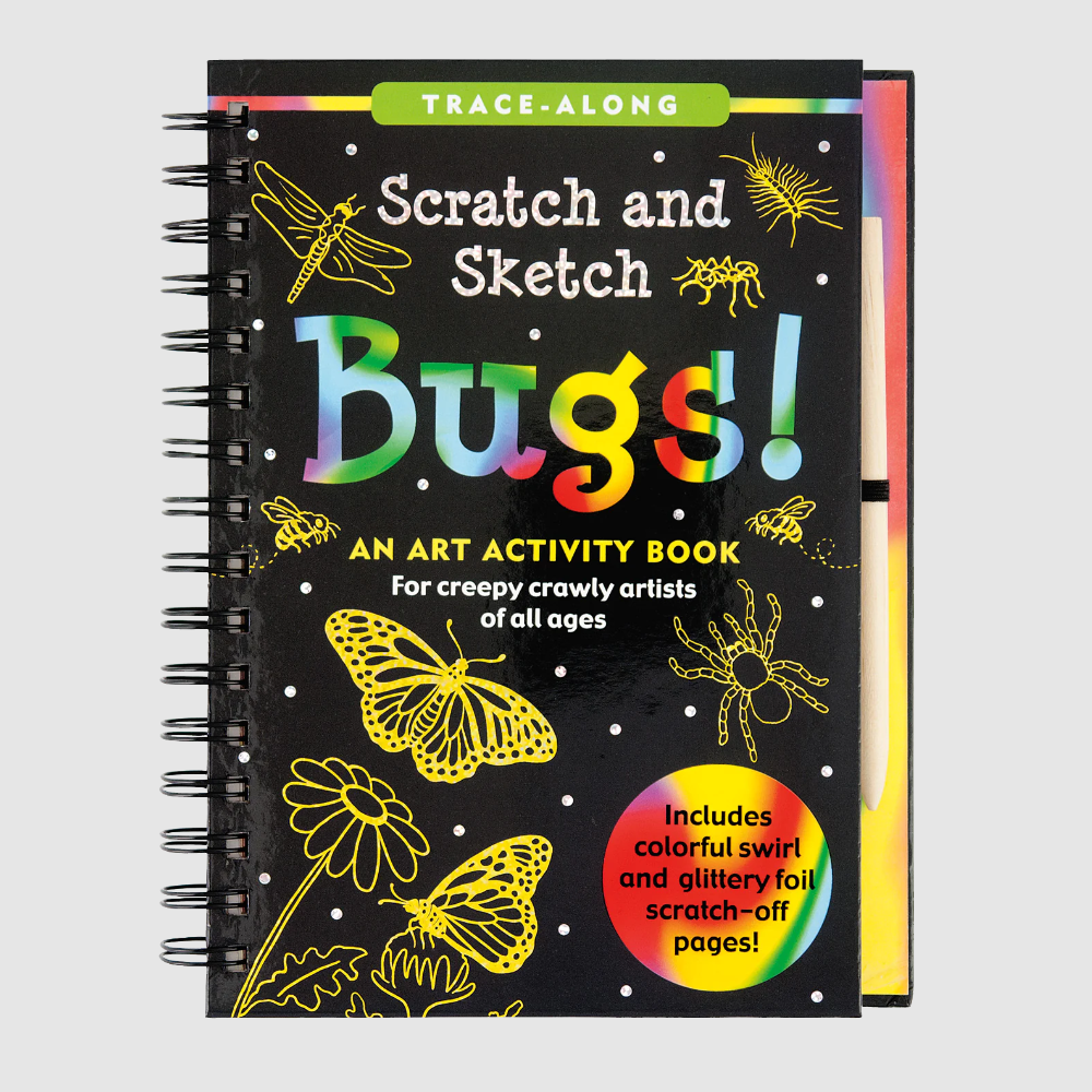 SCRATCH & SKETCH BUGS ACTIVITY BOOK