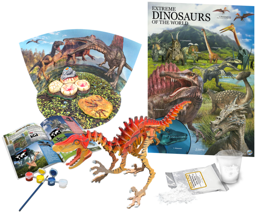 EXTREME DINOSAURS OF THE WORLD