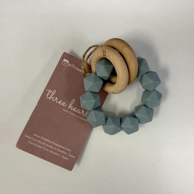 SILICONE TEETHER RATTLE