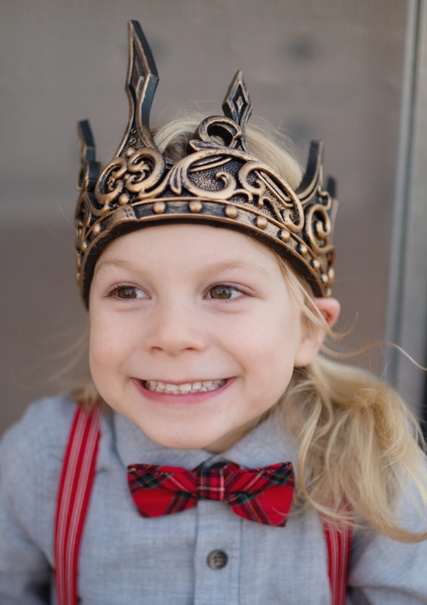 CROWN MEDIEVAL GOLD/BLACK