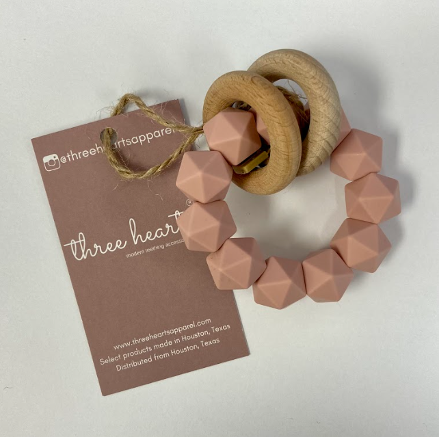 SILICONE TEETHER RATTLE