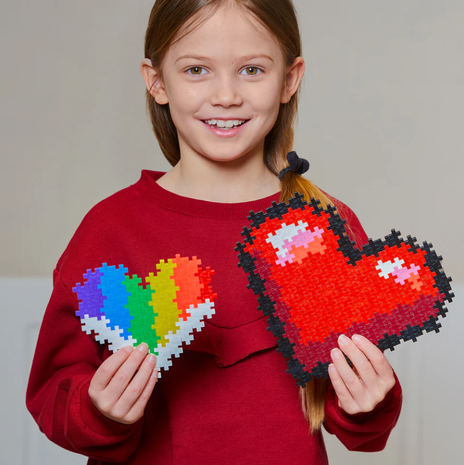 HEARTS 250PC PUZZLE BY NUMBER