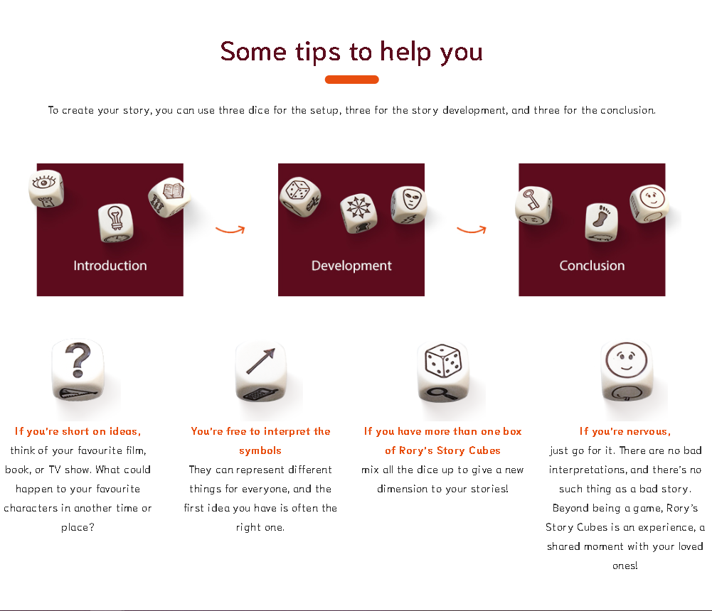 CLASSIC STORY CUBES RORYS