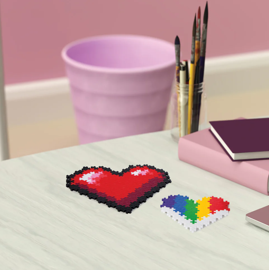 HEARTS 250PC PUZZLE BY NUMBER