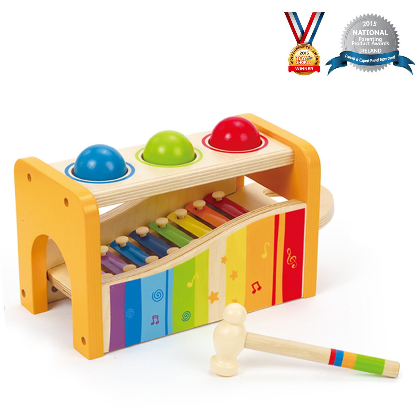 POUND AND TAP MUSICAL BENCH
