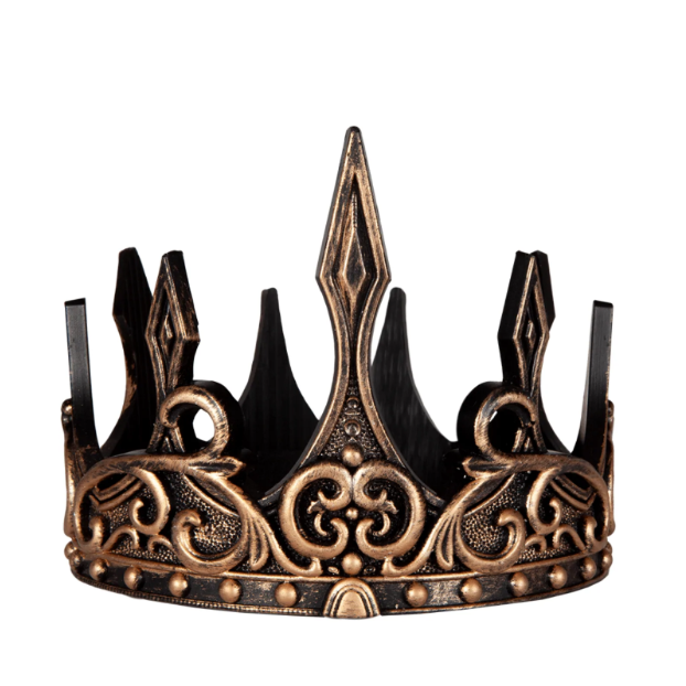 CROWN MEDIEVAL GOLD/BLACK