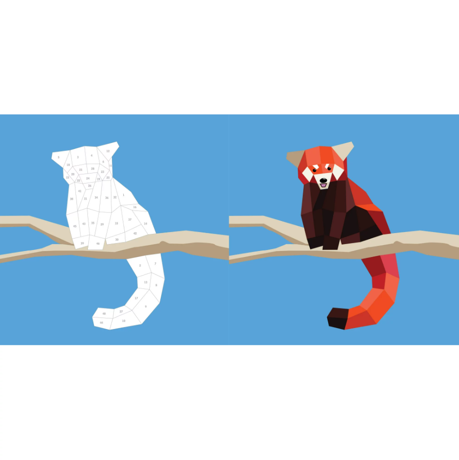 PAINT BY STICKER: ZOO ANIMALS