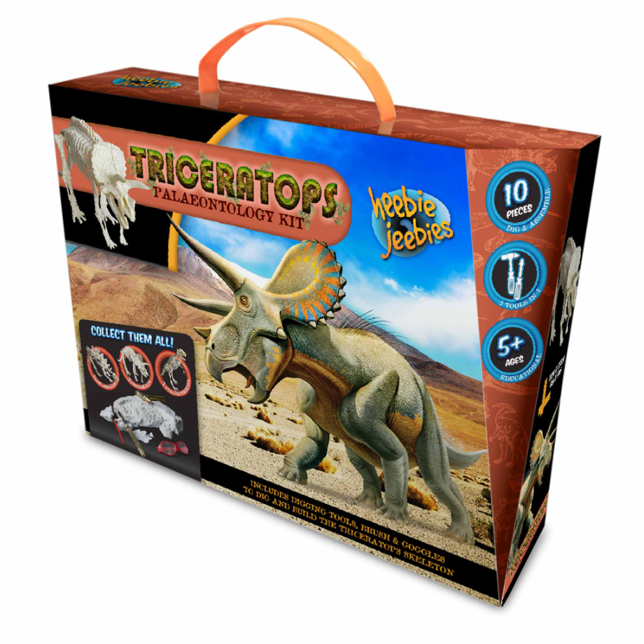 PALAEONTOLOGY TRICERATOPS KIT