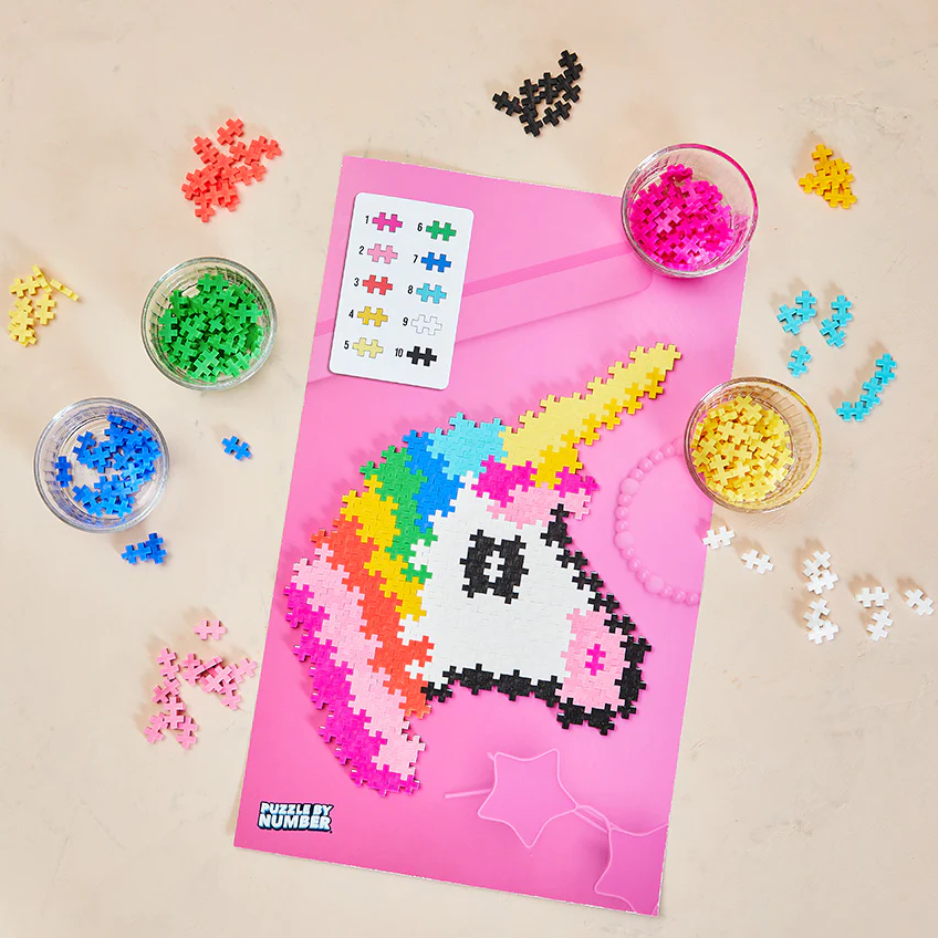 UNICORN 250PC PUZZLE BY NUMBER