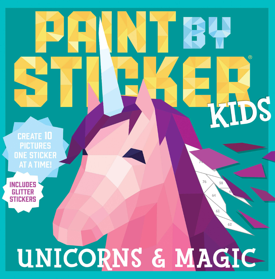 PAINT BY STICKERS: UNICORNS & MAGIC ACTV