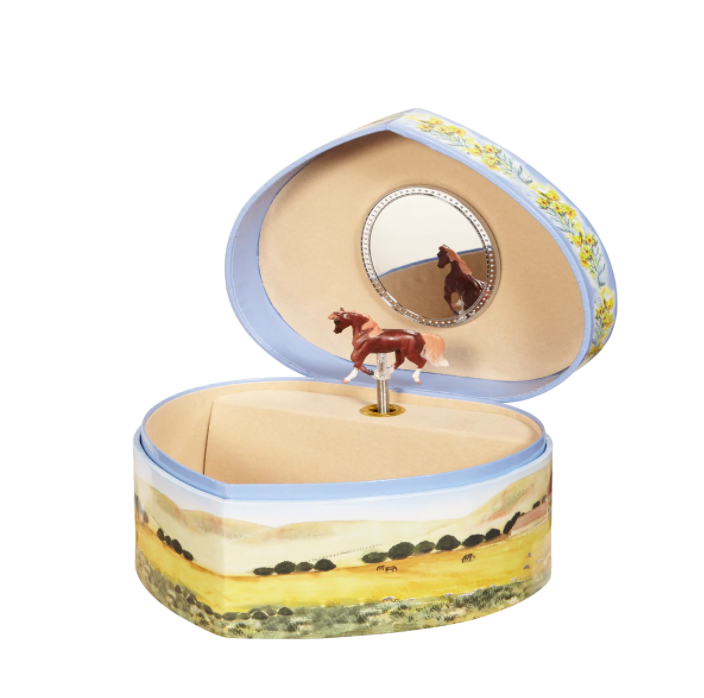 MUSIC BOX LOVE OF HORSES