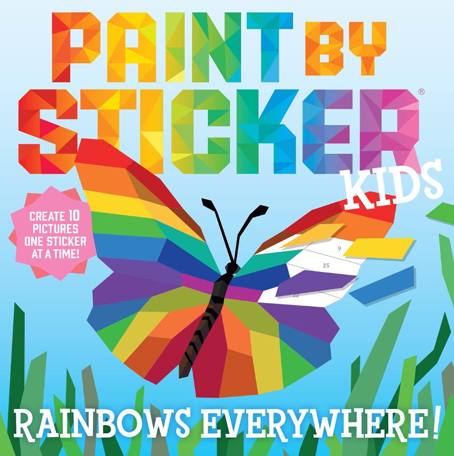 PAINT BY STICKER KIDS: RAINBOWS EVERYWHERE ACTV