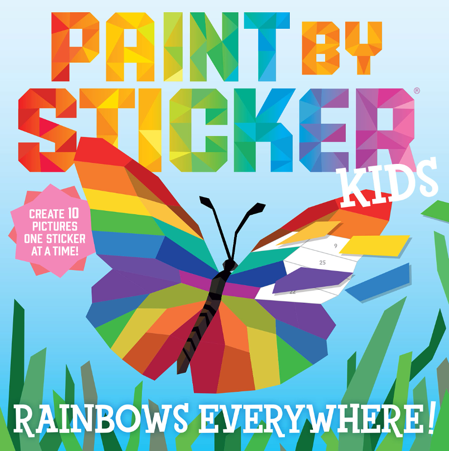 PAINT BY STICKER KIDS: RAINBOWS EVERYWHERE  ACTV