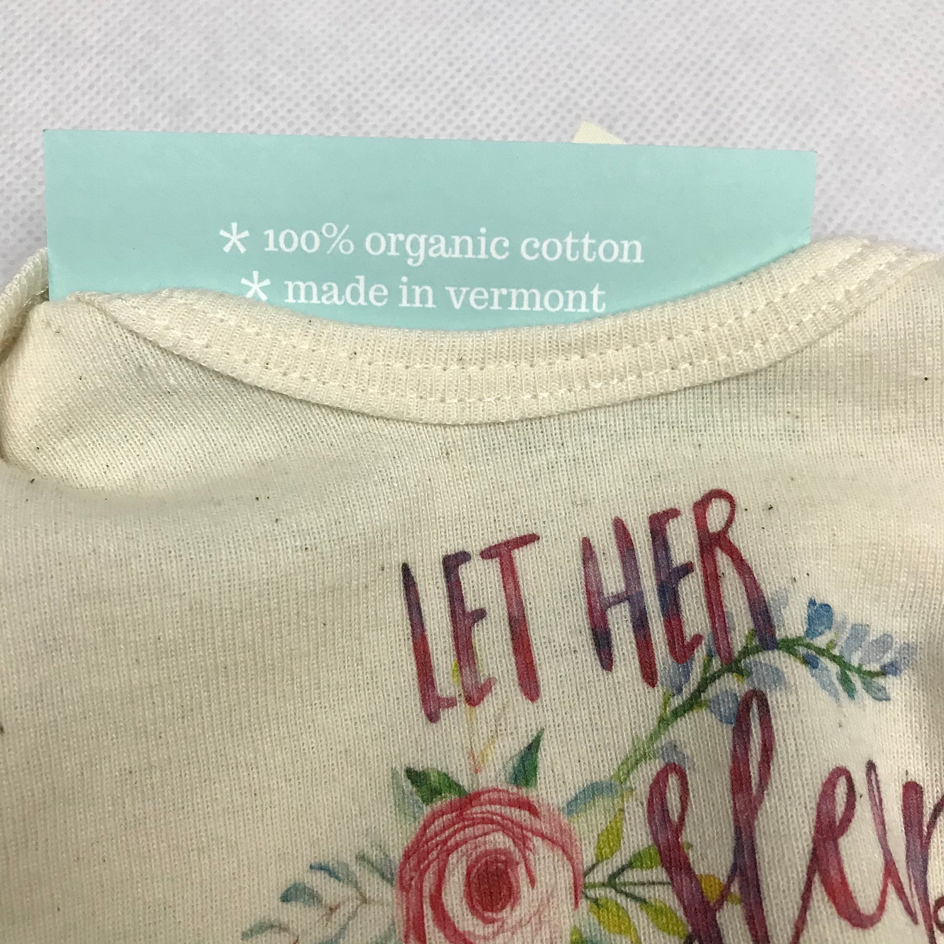 ONESIE LET HER SLEEP