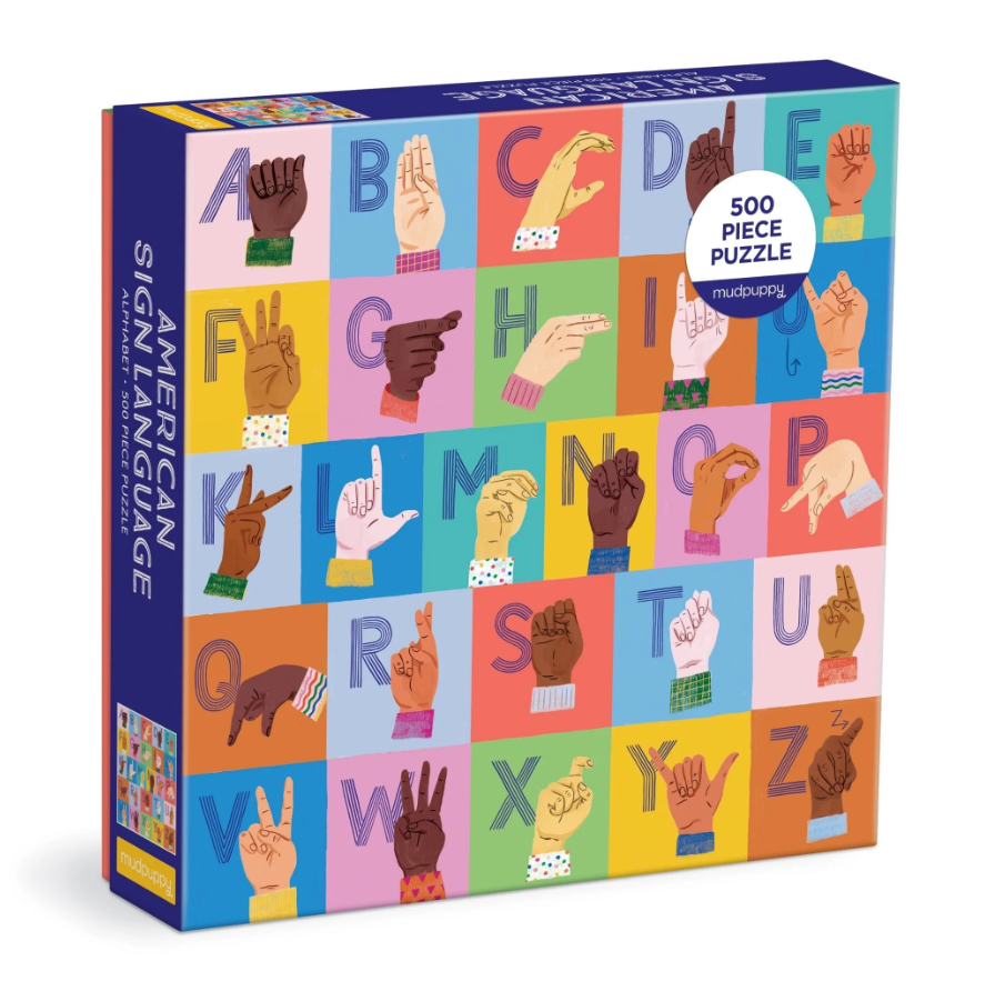 PUZZLE 500 PC AMERICAN SIGN LANGUAGE
