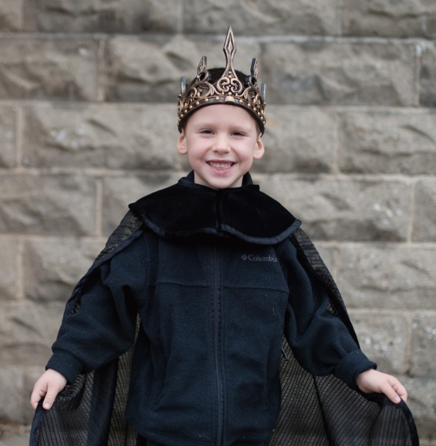 CROWN MEDIEVAL GOLD/BLACK