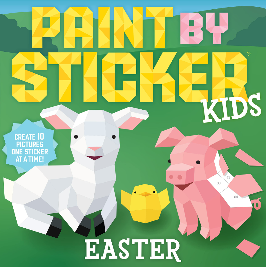 PAINT BY STICKERS: EASTER ACTV