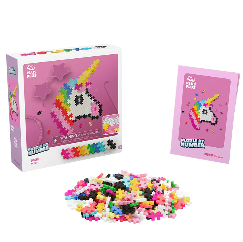 UNICORN 250PC PUZZLE BY NUMBER