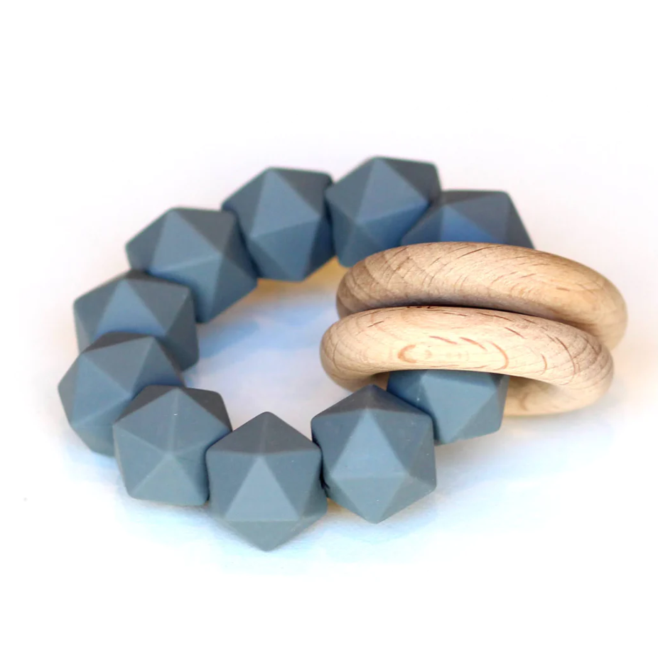 SILICONE TEETHER RATTLE