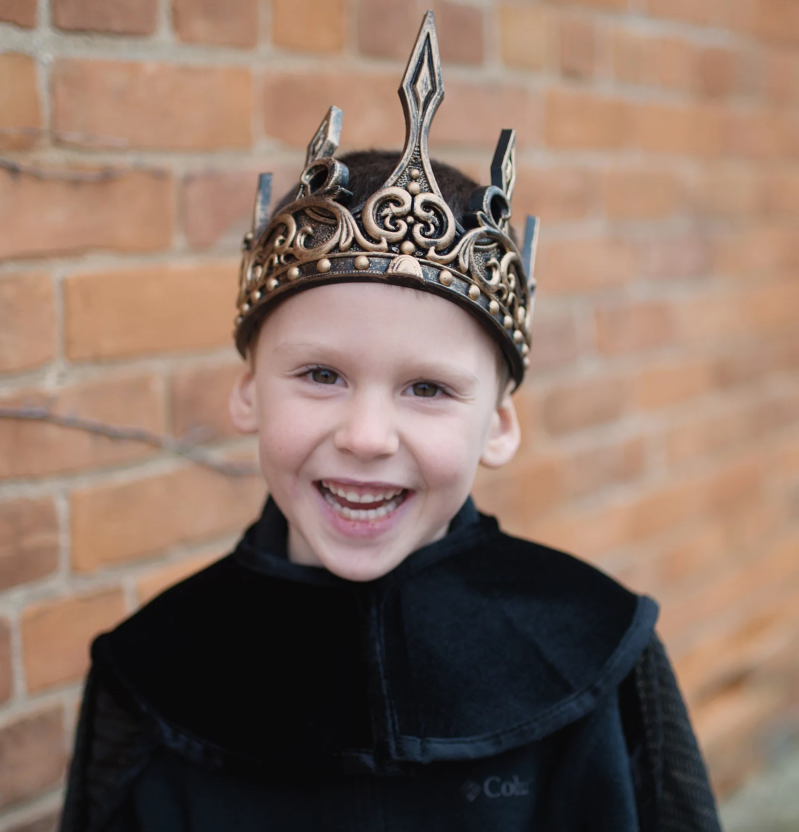 CROWN MEDIEVAL GOLD/BLACK