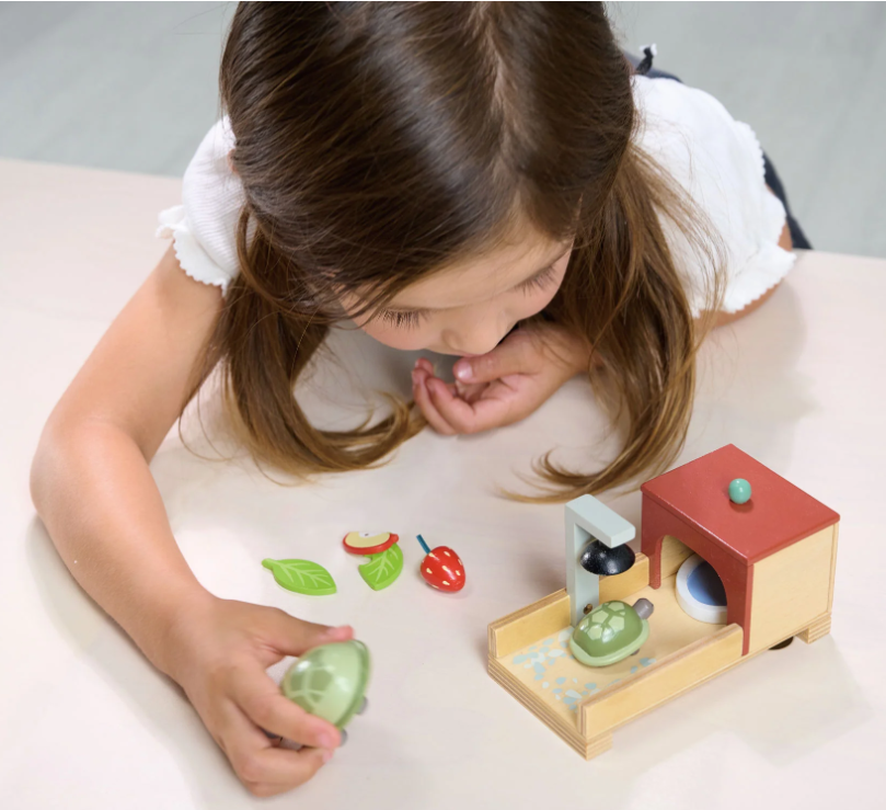 TORTOISE PET SET WOODEN
