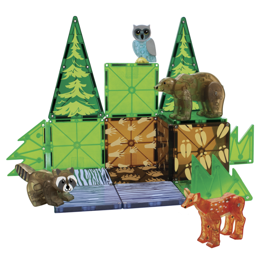 MAGNA TILES FOREST ANIMALS 25 PC