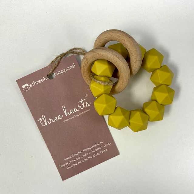 SILICONE TEETHER RATTLE