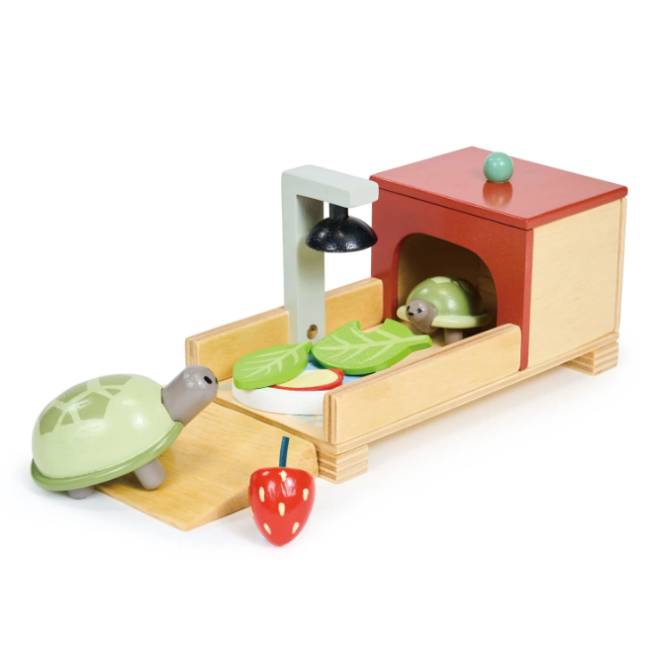 TORTOISE PET SET WOODEN