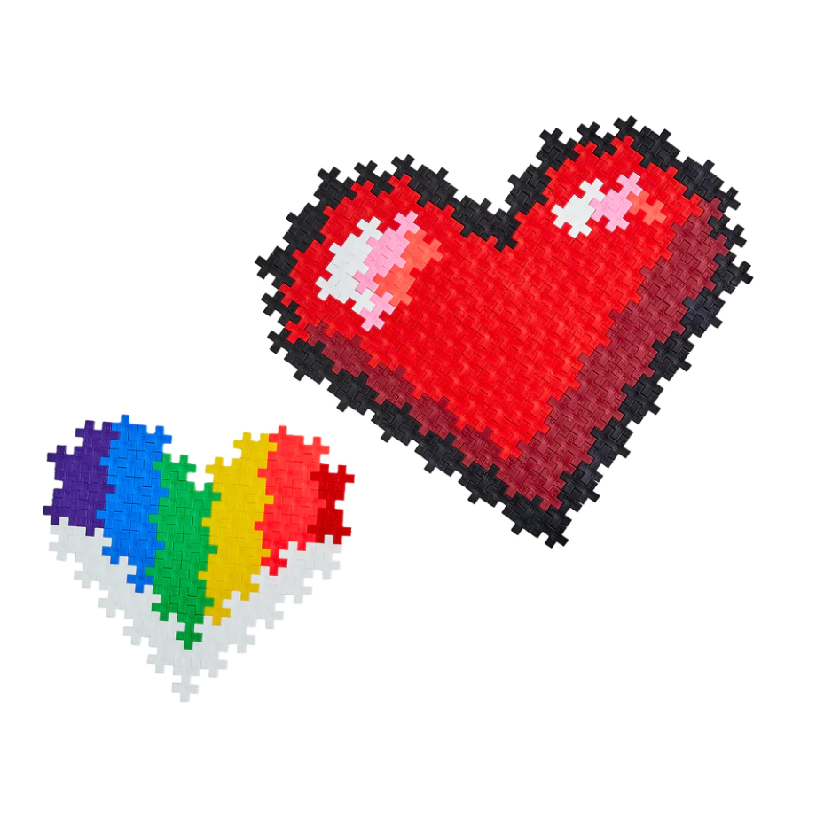HEARTS 250PC PUZZLE BY NUMBER