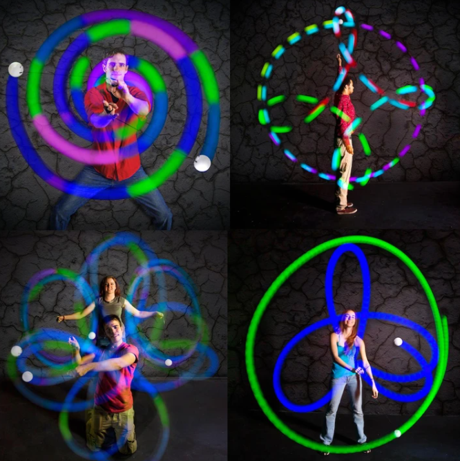 SPIN BALLS POI GLOW.0