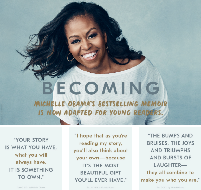 Becoming: Adapted for Young Readers