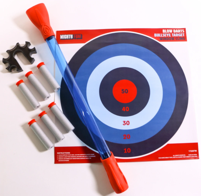 BLOW DARTS TARGET SET