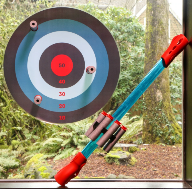 BLOW DARTS TARGET SET