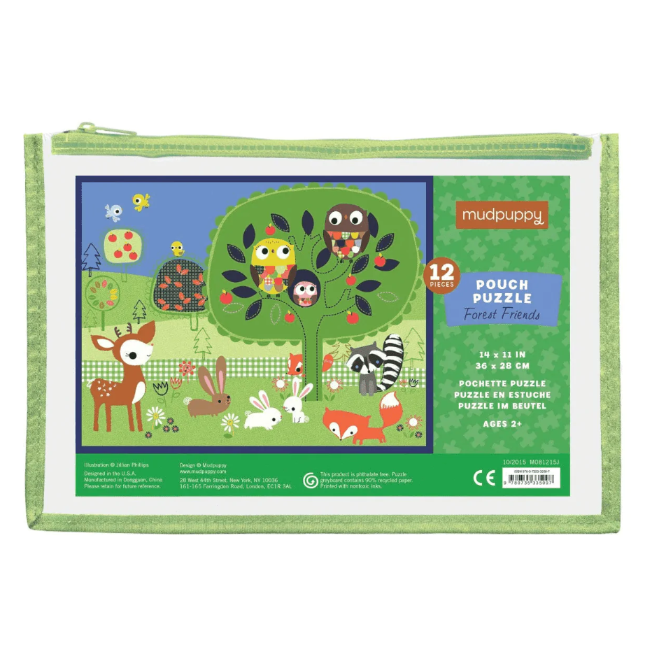 PUZZLE POUCH FOREST FRIENDS