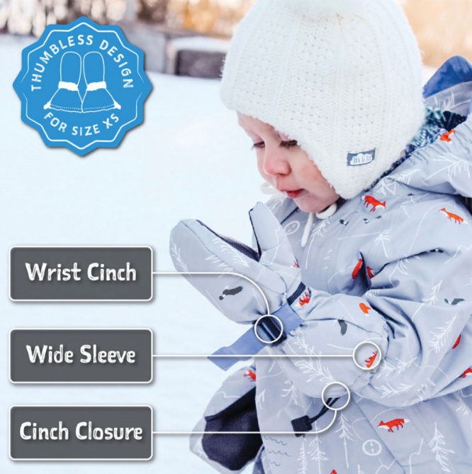 MITTENS WATERPROOF TOASTY-DRY