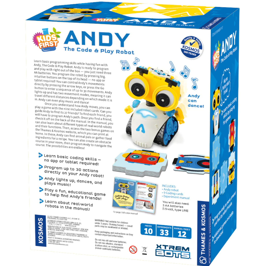 ANDY THE CODE & PLAY ROBOT