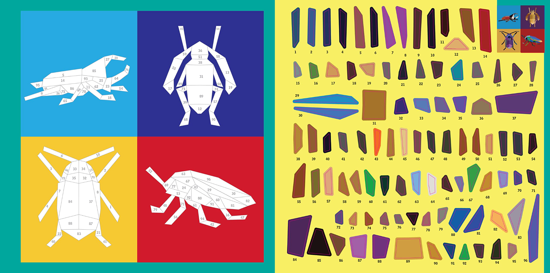 PAINT BY STICKER: BUGS  ACTV