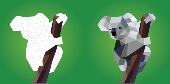 PAINT BY STICKER: ZOO ANIMALS