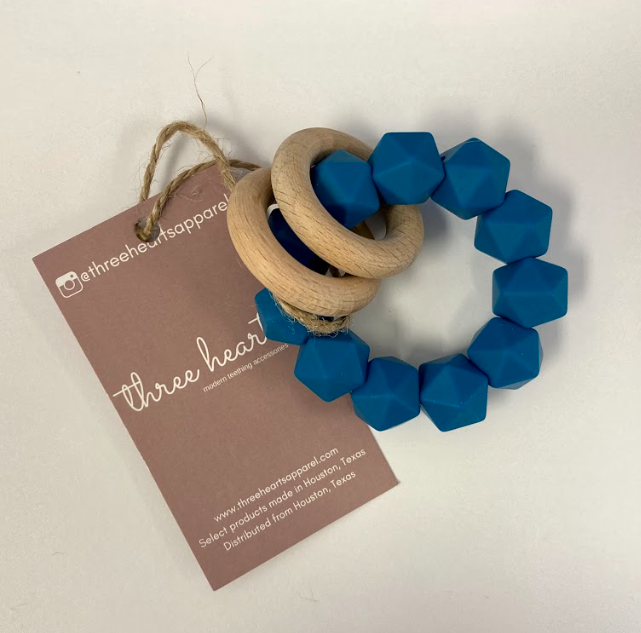 SILICONE TEETHER RATTLE