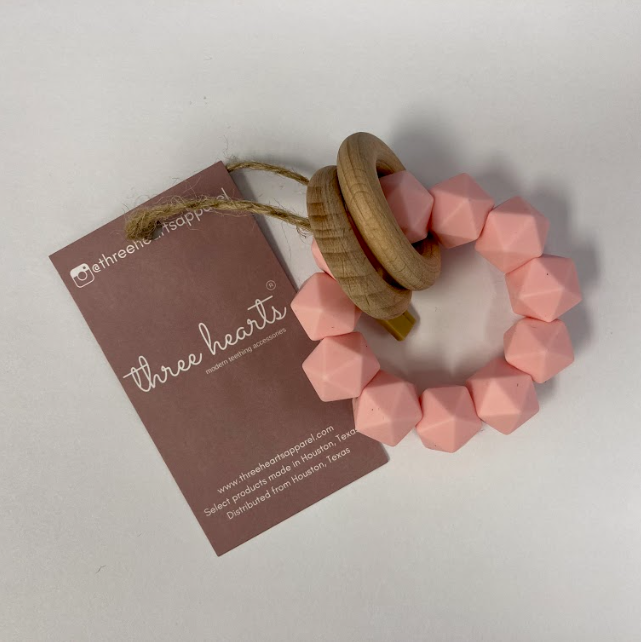 SILICONE TEETHER RATTLE