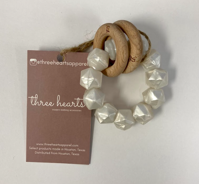 SILICONE TEETHER RATTLE