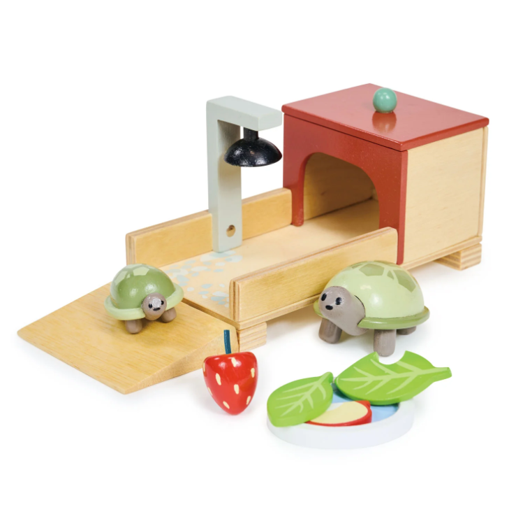 TORTOISE PET SET WOODEN