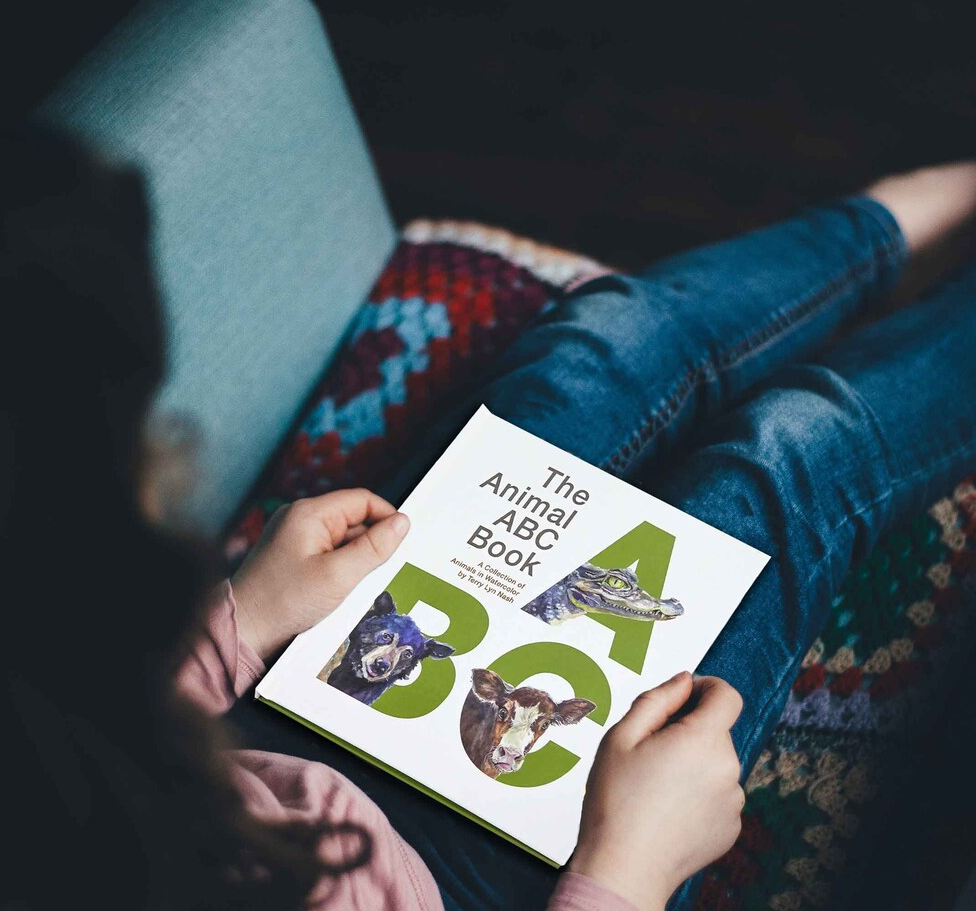 THE ANIMAL ABC BOOK  LA