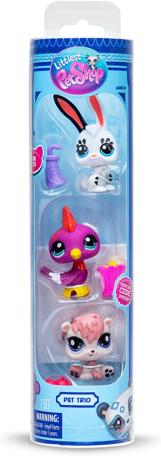 PET TRIO TUBE LITTLEST PETSHOP SERIES 2