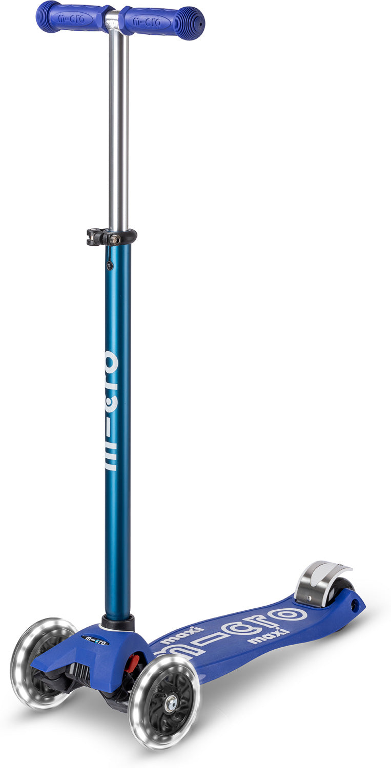 SCOOTER LED MAXI DELUXE BLUE